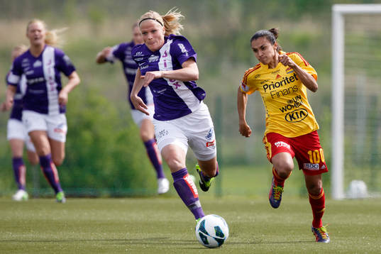 Kathlene Fernström, Jitex och Marta Vieira da Silva,