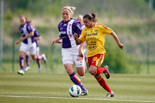 Kathlene Fernström, Jitex och Marta Vieira da Silva,