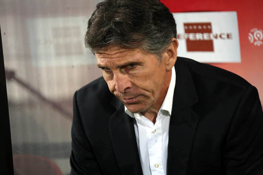 Claude PUEL - 26.05.2013 - Ajaccio / Nice - 38e journee