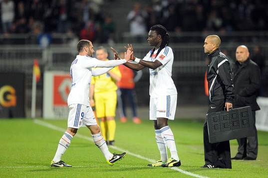 Lisandro LOPEZ / Bafetimbi GOMIS - 26.05.2013 - Lyon /