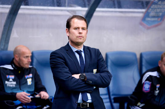 IFK Göteborgs tränare Mikael Stahre i finalen i Svenska