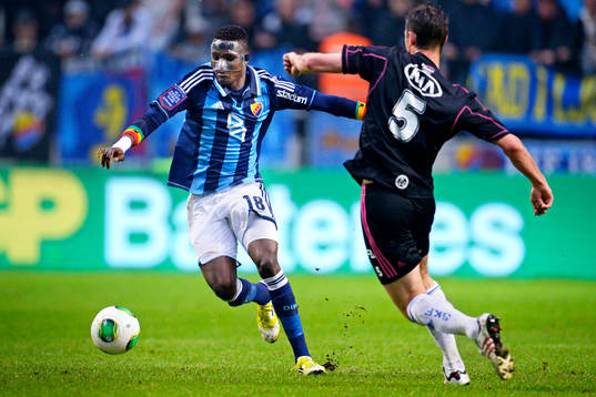 Djurgårdens Daniel Amartey och IFK Göteborgs Philip