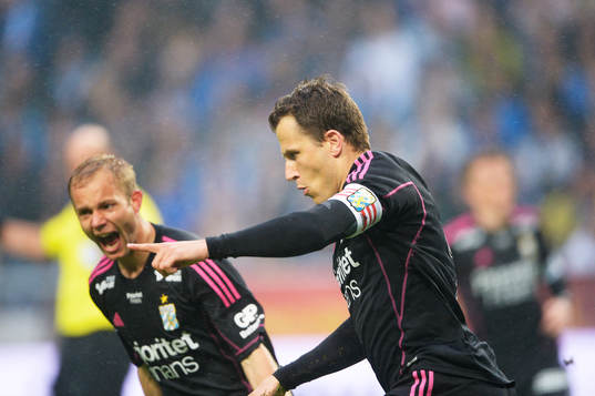 Tobias Hysén, IFK Göteborg jublar