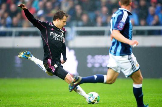 Tobias Hysén, IFK Göteborg skjuter