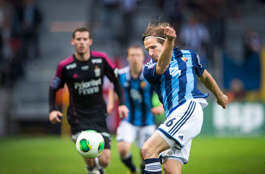 Jesper Arvidsson, Djurgården missar bollen när han ska