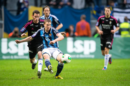 Simon Tibbling, Djurgården spelar bollen