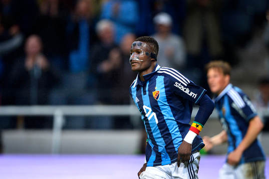Daniel Amartey,  Djurgården, jublar