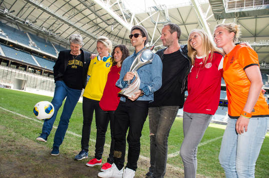 Pia Sundhage, förbundskapten, Lisa Dahlkvist, Sverige.