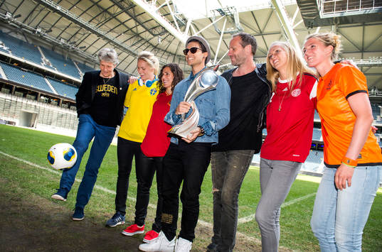 Pia Sundhage, förbundskapten, Lisa Dahlkvist, Sverige.