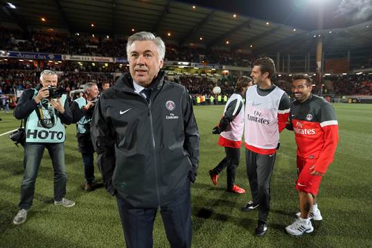 Carlo ANCELOTTI - 26.05.2013 - Lorient / Paris Saint