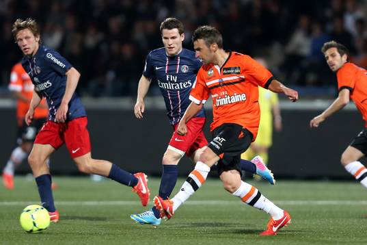 Yann JOUFFRE / Kevin GAMEIRO - 26.05.2013 - Lorient / Paris