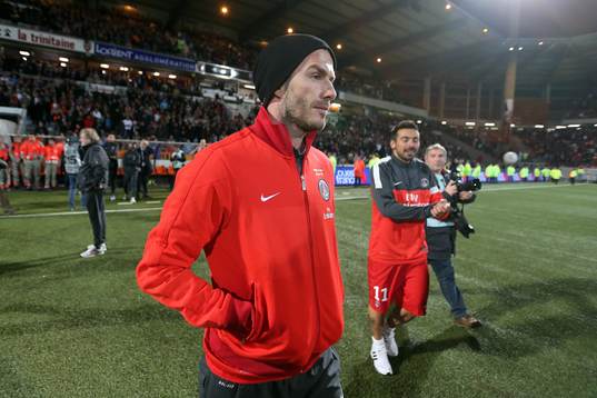 David BECKHAM - 26.05.2013 - Lorient / Paris Saint Germain