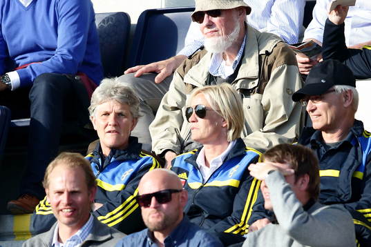 Landslaget med Pia Sundhage