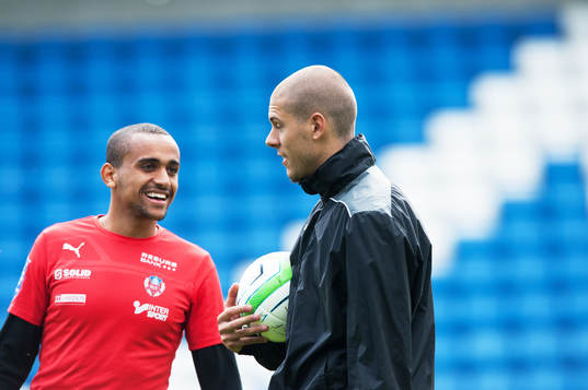 Walid Atta och Robin Simovic