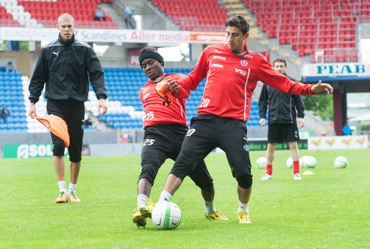David Accam och Alejandro Bedoya, Helsingborg