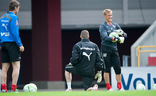 Pär Hansson och Daniel Andersson, målvakter och
