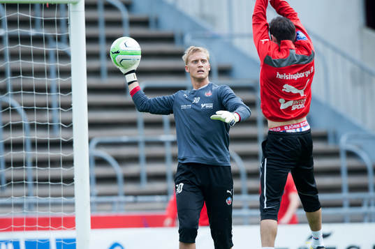 Pär Hansson, målvakt, utkast