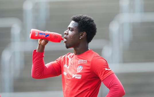 Drickapaus, Joseph Baffo, Helsingborg dricker vatten