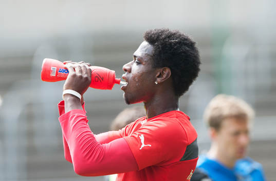 Drickapaus, Joseph Baffo, Helsingborg dricker vatten