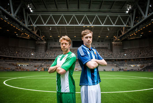 Mikael Rynell, Hammarby och Daniel Jarl, Djurgården,