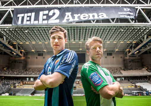 Daniel Jarl, Djurgården och Mikael Rynell, Hammarby,