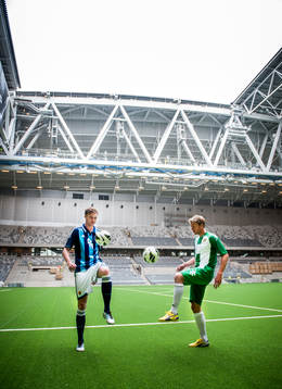 Daniel Jarl, Djurgården och Mikael Rynell, Hammarby,