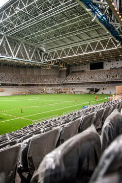 Översiktsbild från Tele2 arena