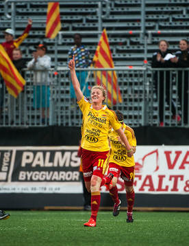 Kirsten van de Ven, Tyresö FF, jublar