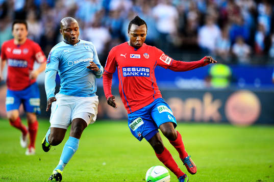 Tokelo Rantie, Malmö FF jagar May Mahlangu, Helsingborg