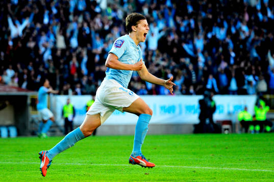 Simon Thern, Malmö FF, jublar