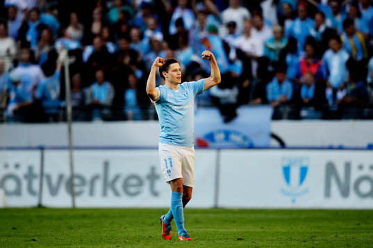 Simon Thern, Malmö FF, jublar