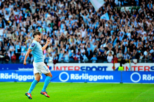 Simon Thern, Malmö FF, jublar