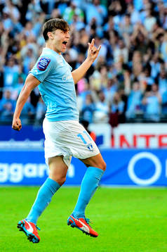 Simon Thern, Malmö FF, jublar