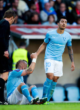 Magnus Eriksson, Jiloan Hamad, Malmö FF