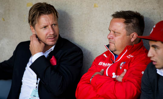Jesper Jansson, sportchef, Roar Hansen, Tränare Helsingborg