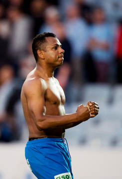 en nöjd Álvaro Santos, Helsingborg