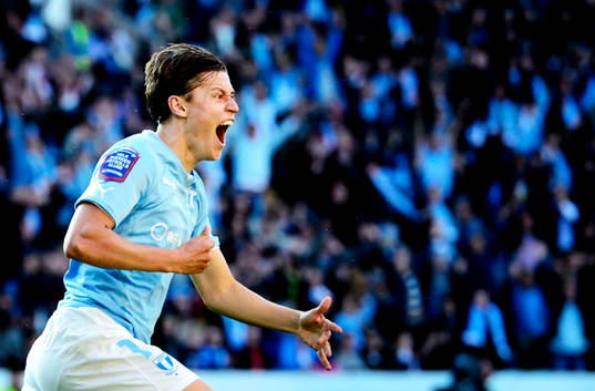 Simon Thern, Malmö FF, jublar