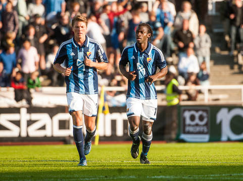 Martin Broberg och Amadou Jawo, Djurgården