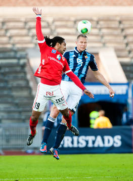 Jonathan McDonald, Kalmar FF och Mattias Östberg,