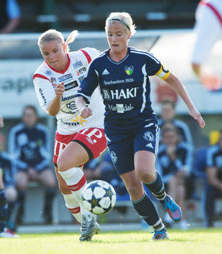 Fotboll, dam, div. 1, FC Hessleholm - Halmia