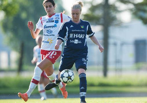 Fotboll, dam, div. 1, FC Hessleholm - Halmia