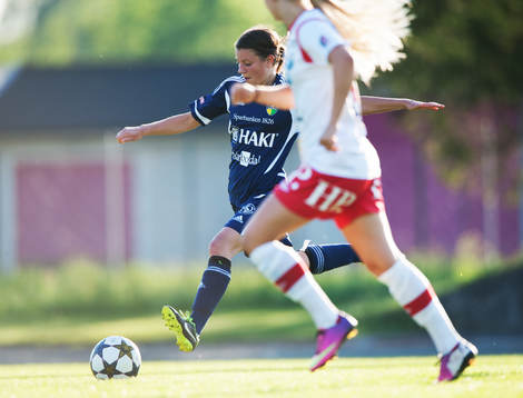Fotboll, dam, div. 1, FC Hessleholm - Halmia