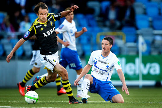 Helgi Danielsson, AIK och Gunnar Heidar Thorvaldsson, IFK