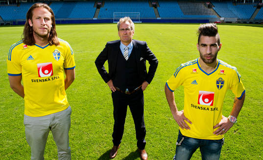 Jonas Olsson, Erik Hamrén, förbundskapten, Jimmy Durmaz