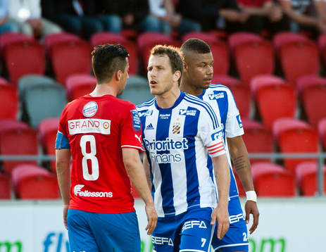Tobias Hysén , Göteborg och Denis Velic, Öster
