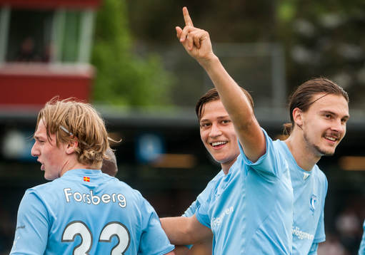 Simon Thern, Malmö FF, jublar