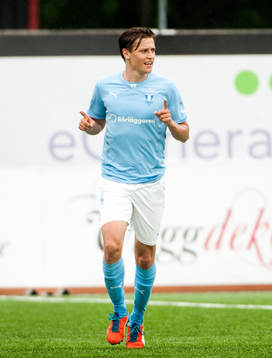 Simon Thern, Malmö FF, jublar