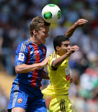 ITAR-TASS: GROZNY, RUSSIA. JUNE 1, 2013. CSKA Moscow's