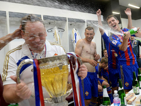 ITAR-TASS: GROZNY, RUSSIA. JUNE 1, 2013. CSKA Moscow's head