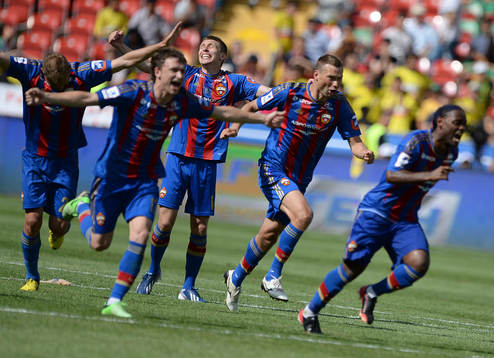 ITAR-TASS: GROZNY, RUSSIA. JUNE 1, 2013. CSKA Moscow's